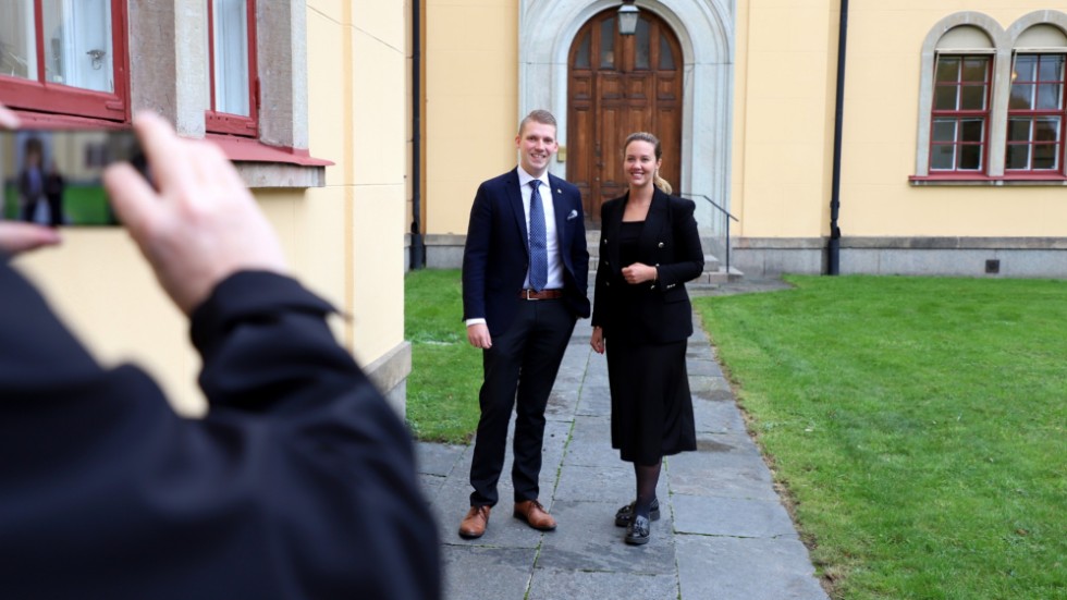 Sverigedemokraternas Chris Dahlqvist och Kristdemokraternas Denisé Cassel ser att de kommer att kunna driva gemensam politik under den nya mandatperioden.