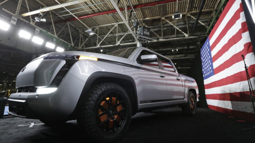 GM:s koncernchef Mary Barra förutspår att fordonstillverkarens elbilar kommer att generera vinst 2025. Arkivbild.