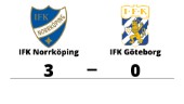 IFK Norrköping vann mot IFK Göteborg på hemmaplan