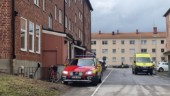 Matlagning orsakade brand i flerfamiljshus
