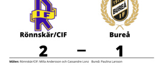Rönnskär/CIF vann hemma mot Bureå