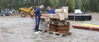 Första spadtaget för mångmiljonprojektet i Högsjö: "Känns lite overkligt"