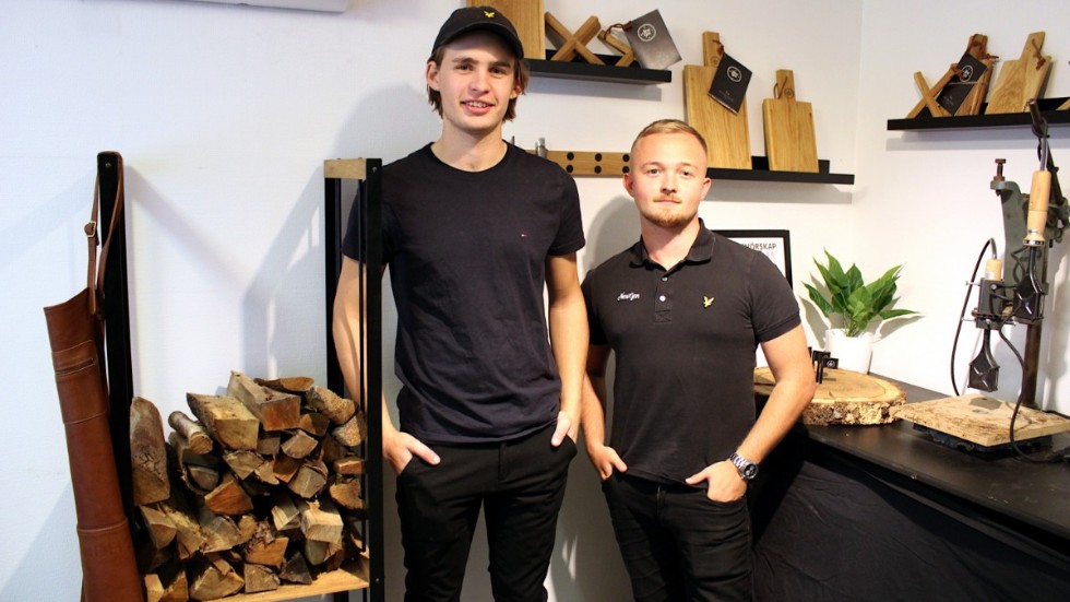 Melker Johansson och Albin Bågenhammar driver företaget New Generation Sverige tillsammans.