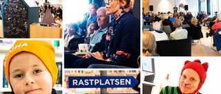 Överväldigad Åsa Larsson invigde nya biblioteket i Kiruna: "Det är otroligt fint"