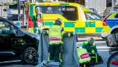 Cyklist krockade med bil på Arnöleden – en person till sjukhus