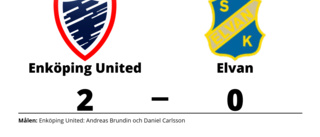 Ombytta roller när Enköping United besegrade Elvan