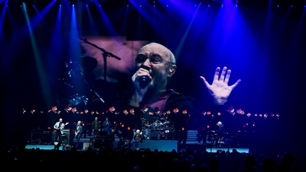 Sångaren Phil Collins har tillsammans med de andra i Genesis sålt sin låtskatt. Arkivbild.