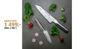 2 set knivar från Global          