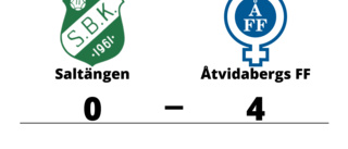 Åtvidabergs FF vann mot Saltängen på bortaplan