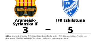 IFK Eskilstuna bröt tunga sviten mot Arameisk-Syrianska IF