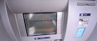 Bankomater utslagna överallt under en kort period på torsdagen