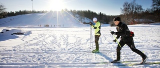 Nu är skidspåren perfekta i Ålberga