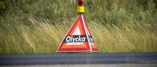 Trafikolycka på väg 35 norr om Överum • Trafiken rullar på som vanligt igen