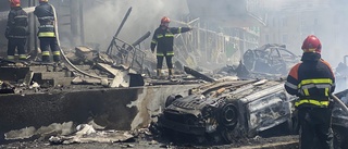EU och FN fördömer attack mot ukrainsk storstad