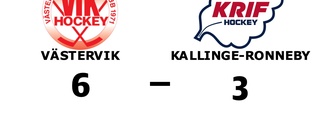 Segerraden förlängd för Västervik - besegrade Kallinge-Ronneby