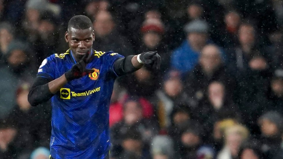 Paul Pogba gjorde Manchester Uniteds mål – men det räckte inte till seger.