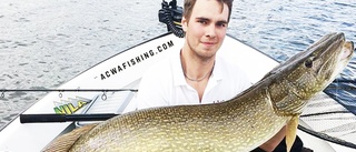 Fiskefantasten Nicklas dröm gick i uppfyllelse – fångade 16-kilosgädda: ”Helt sinnessjukt”