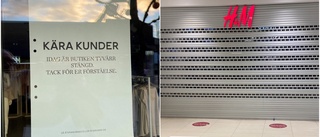 H&M-butiken stängd två dagar – mitt i julruschveckan