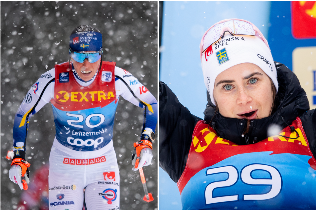Ebba Andersson tvåa i dagens Tour de Ski