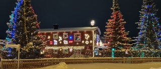 14 000 lampor lyser upp huset till jul