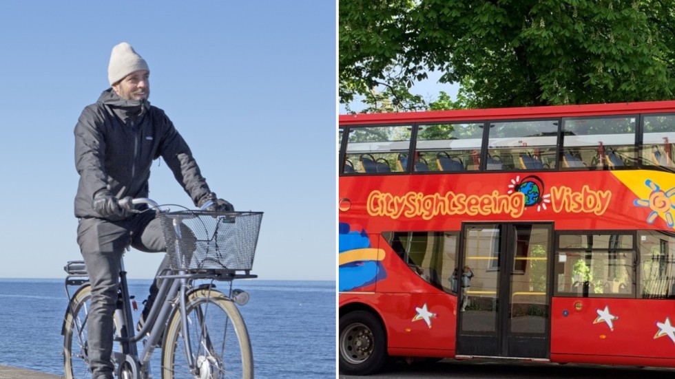 Gotlands Cykeluthyrning och Strömma samarbetar nu i sommar. 