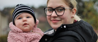 Rebecca, 21, bröt upp höggravid från ett liv i mörker – nu är hon luciakandidat i Linköping