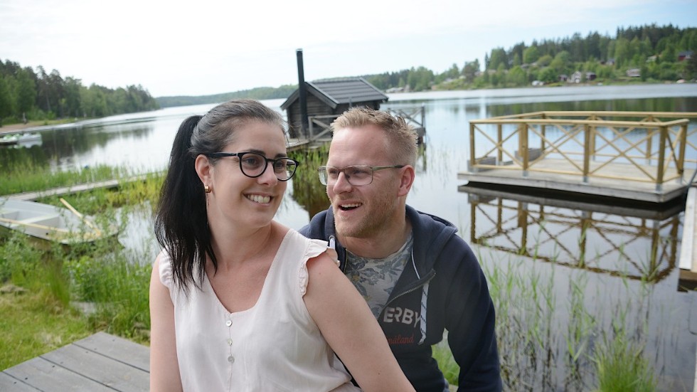 Elisabeth Wolmeryd och Hampus Thorstensson ser ett trendbrott för campingen och besöksnäringen i och med de lättare restriktionerna från och med den 1 juni.