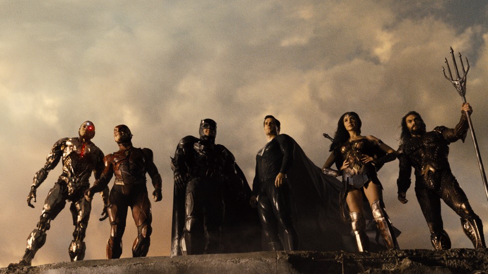 DC-hjältarna samlas på nytt i "Zack Snyder's Justice league". Pressbild.