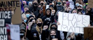 Tårgas mot demonstranter i Minneapolis