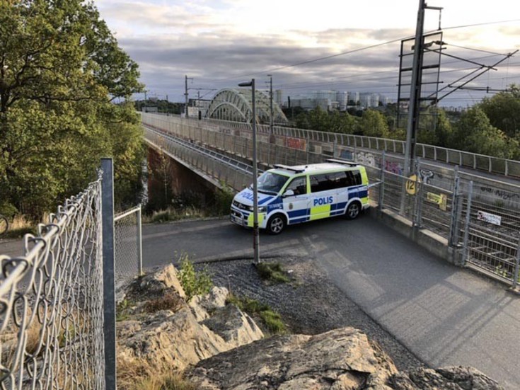 Den 17 september 2020 hittades en man skjuten till döds på Årstabron i Stockholm. Arkivbild.