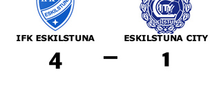 IFK Eskilstuna vann mot Eskilstuna City på hemmaplan