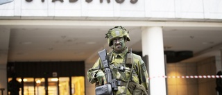 Militären har intagit Nyköping – provsköt sent igår