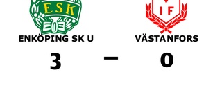Stina Roswall i målform när Enköping SK U vann