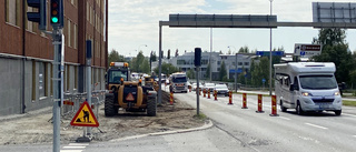 Köer på Viktoriabron även under torsdagen