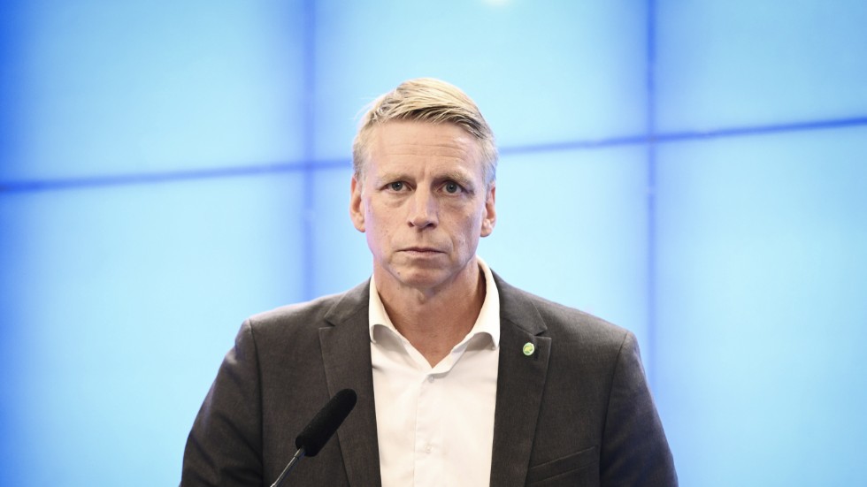 Miljöpartiets språkrör Per Bolund. Arkivbild.