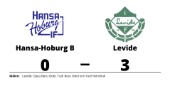 Levide vann mot Hansa-Hoburg B på Hansavallen