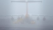 Dimma försenar flyg från Sverige