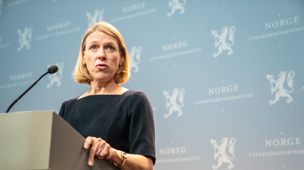Norges utrikesminister Anniken Huitfeldt. Arkivbild.