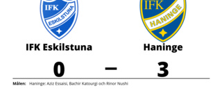 Hemmaförlust för IFK Eskilstuna mot Haninge