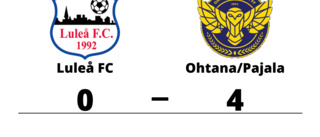 Seger för Ohtana/Pajala på bortaplan mot Luleå FC