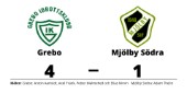 Klar seger för Grebo mot Mjölby Södra på Grebovallen