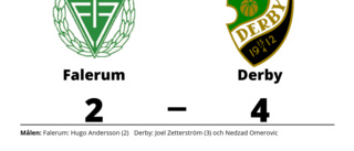 Derby vann - efter Joel Zetterströms hattrick