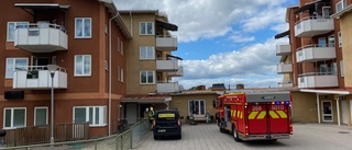 Brand på Drottninggatan i Vimmerby: "Lägenheten var rökfylld"