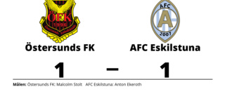 Anton Ekeroth fixade kryss för AFC Eskilstuna
