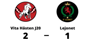 Vita Hästen J20 starkast i straffläggningen mot Lejonet