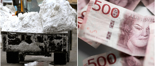 Snödumpning har blivit en affärsidé i Enköping