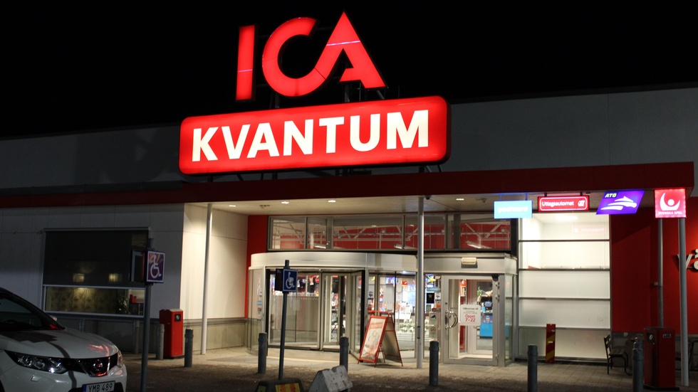 Ica Kvantum var den första butiken som besöktes under onsdagen för Vimmerby Tidnings julkassetest.