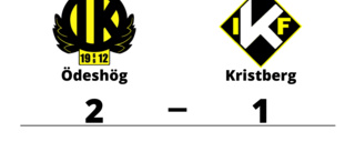 Kristberg föll borta mot Ödeshög