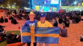 Linköpingsborna på plats i Melbourne – ska stötta Sverige mot USA