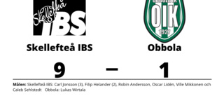 Skellefteå IBS ny serieledare efter seger